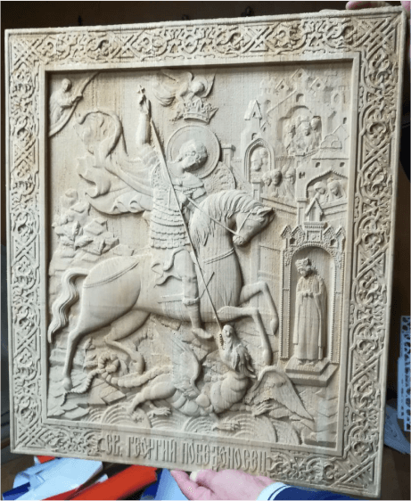 икона резная изделие