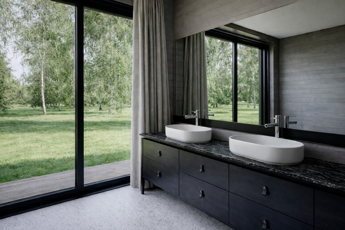 Изделия из гранита для ванной