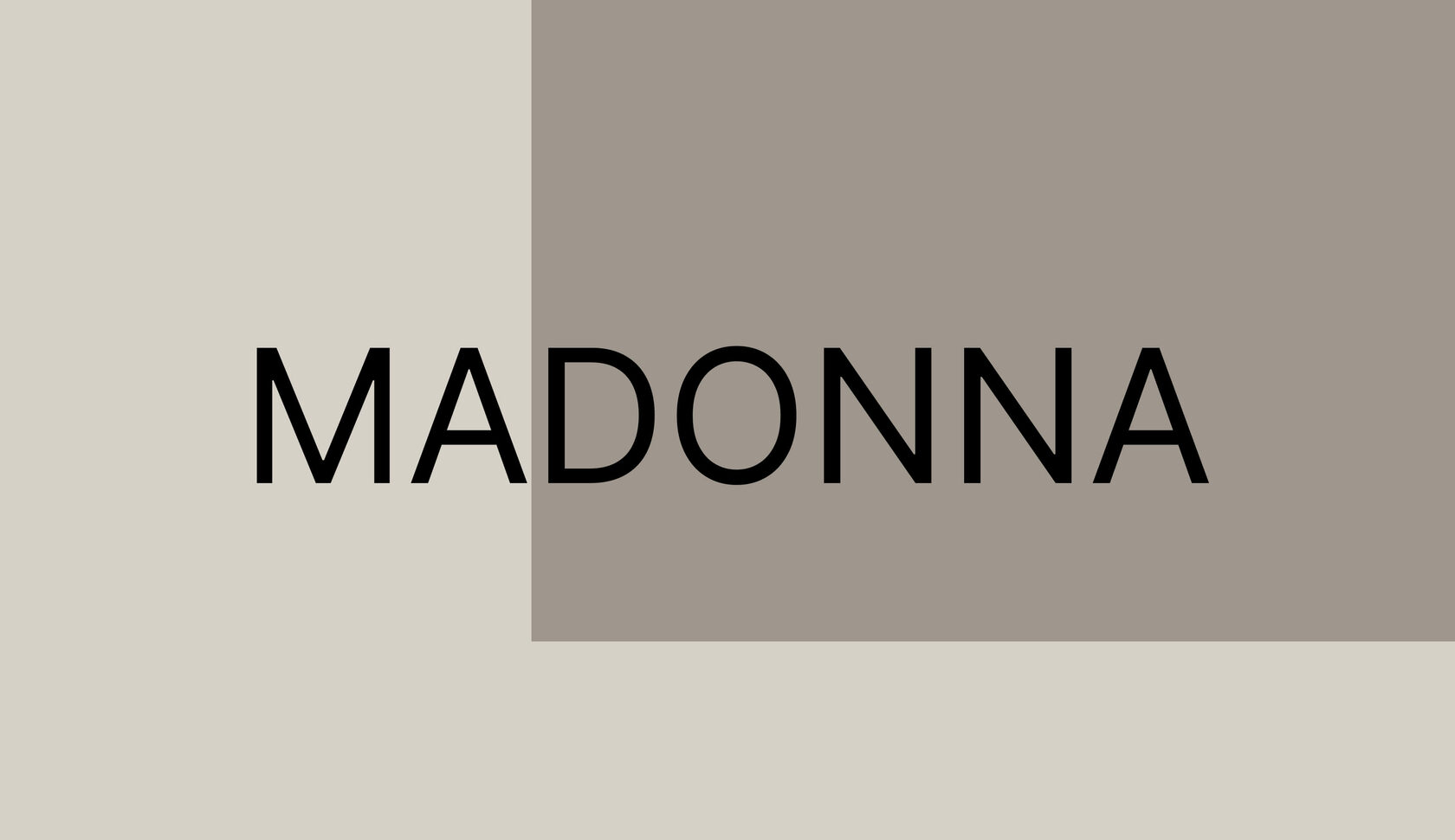 MADONNA