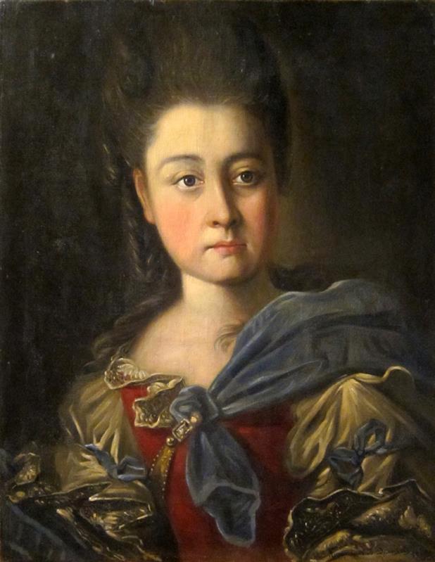 Княжна Варвара Ивановна Прозоровская (в замужестве Суворова), копия портрета