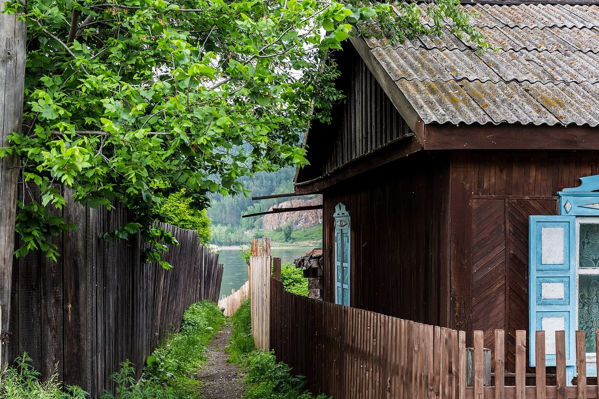 Тропа к Енисею в Овсянке