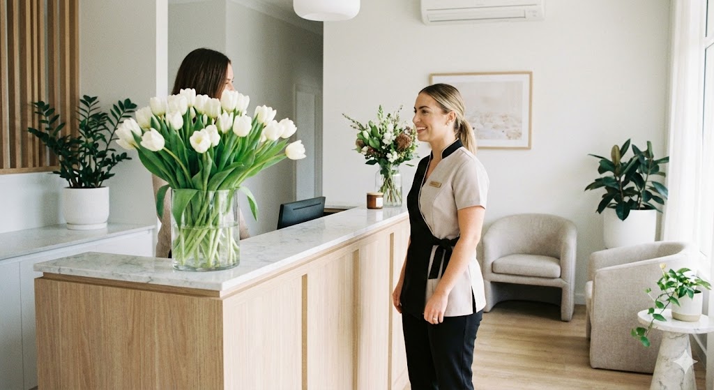 Атмосфера уюта в стоматологической клинике в праздничный день