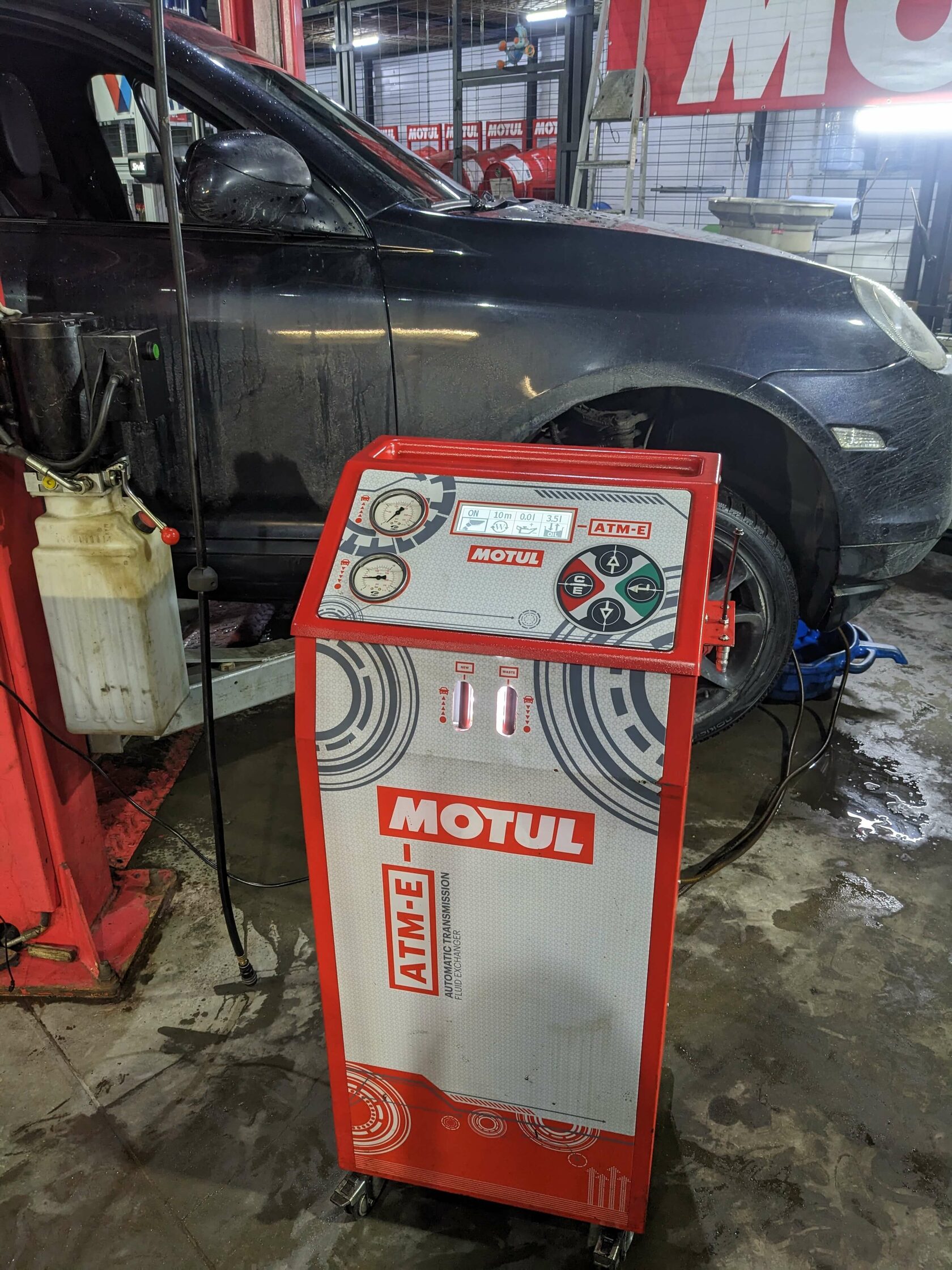 Состояние отработанного масла в Porsche