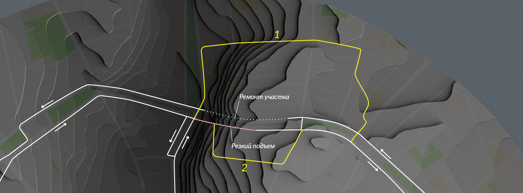 Карта высот москвы над уровнем моря с изолиниями