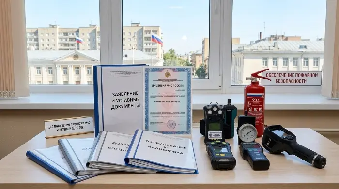 что нужно для получения лицензии мчс
