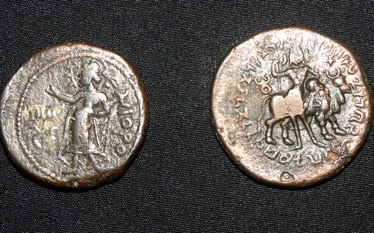 Искусство чеканки монет из золота и серебра в Кушанском царстве