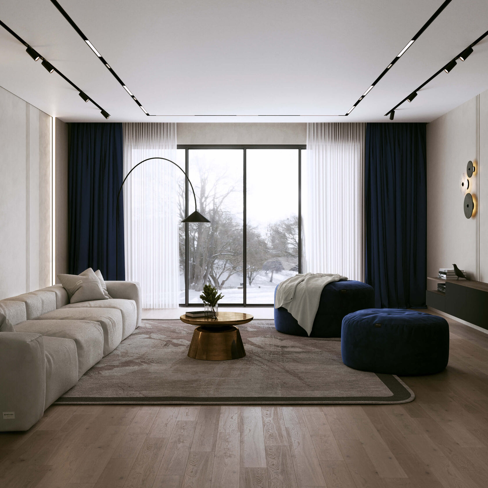 мебель пуф, современный интерьер фото, москва