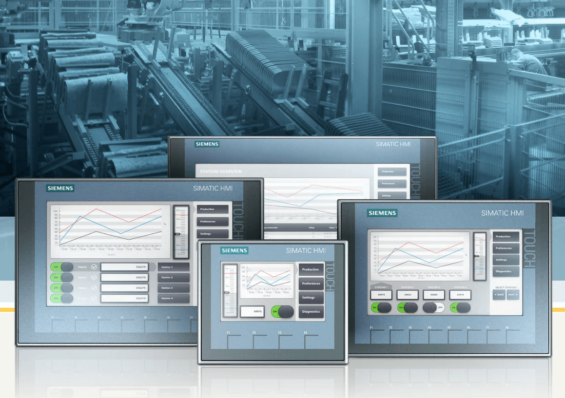 HMI панели Siemens сенсорная