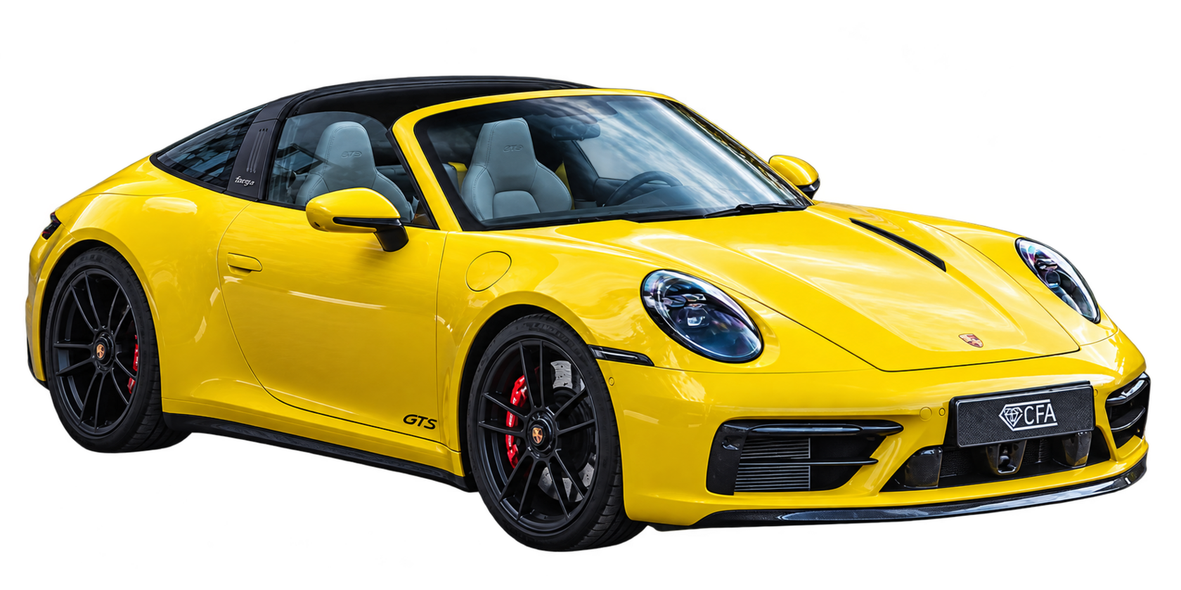 Porsche 911 Targa GTS 992, карбоновый обвес CFA
