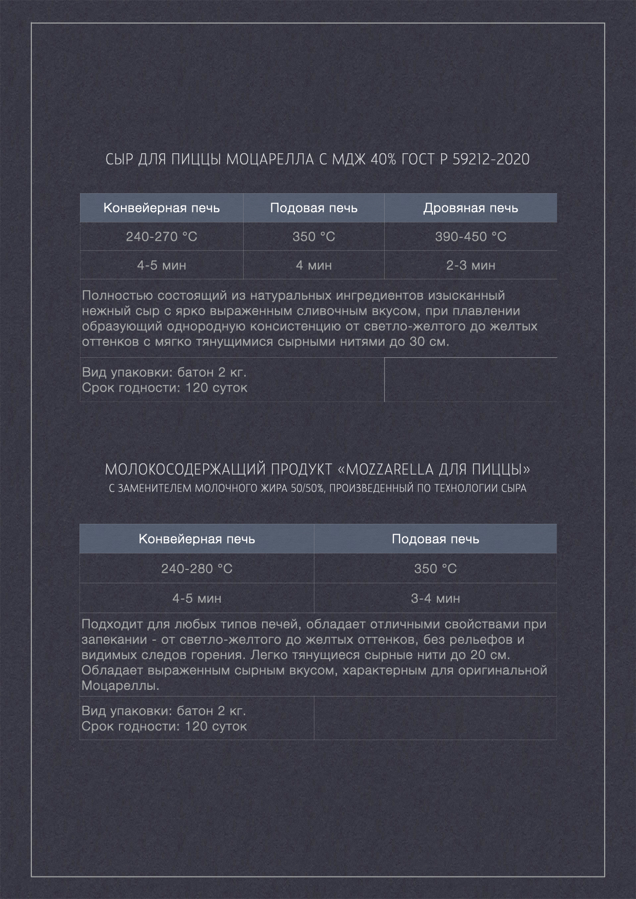 Моцарелла для пиццы