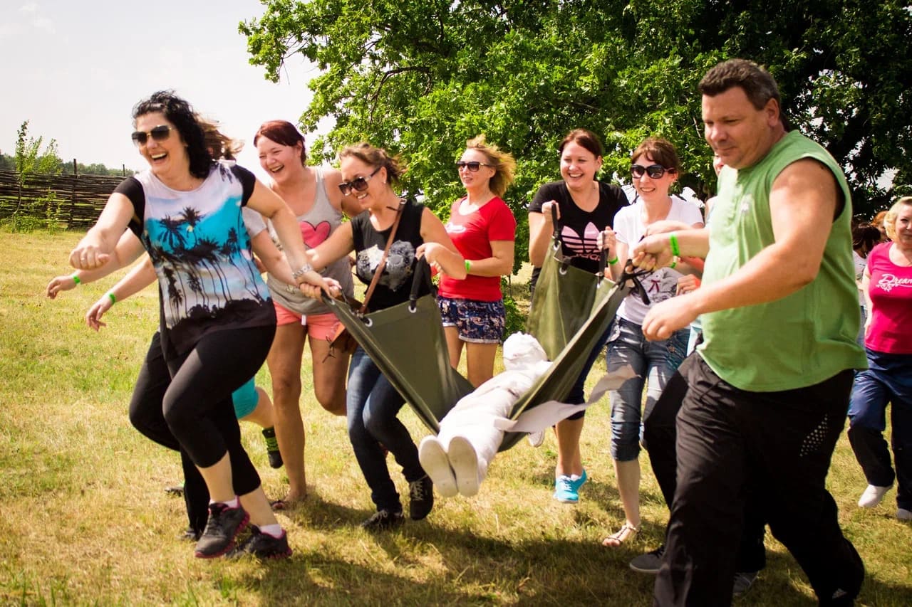 Тимбилдинг на природе и в офисе под ключ