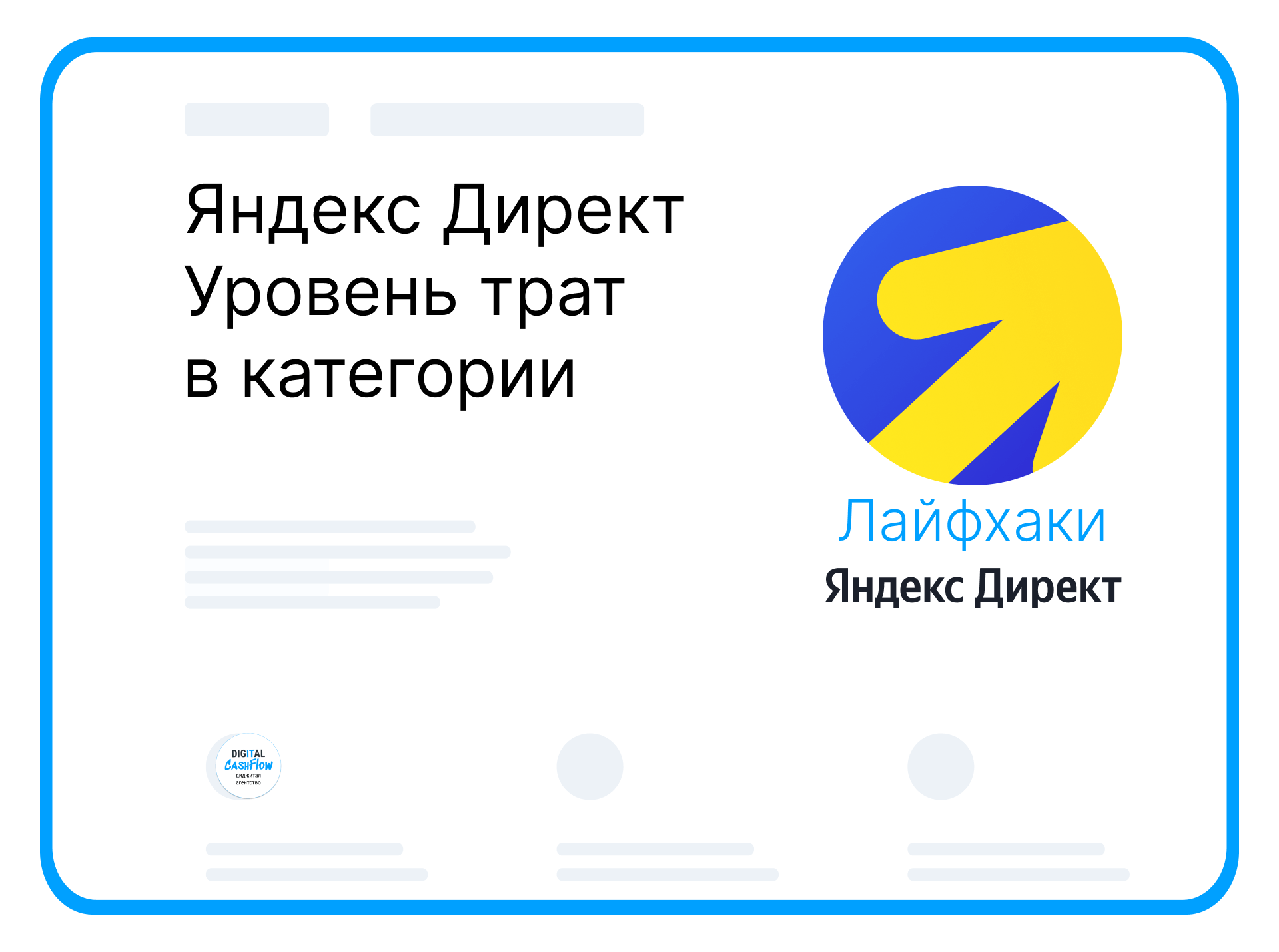 Новинка яндекс директ корректировка Уровень трат в категории