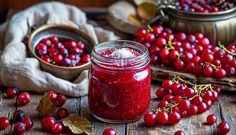 калина с сахаром без варки рецепт