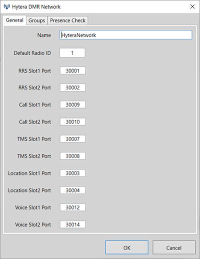Hytera DMR Settings
