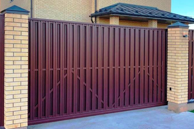 Ворота откатные <br> без наполнений