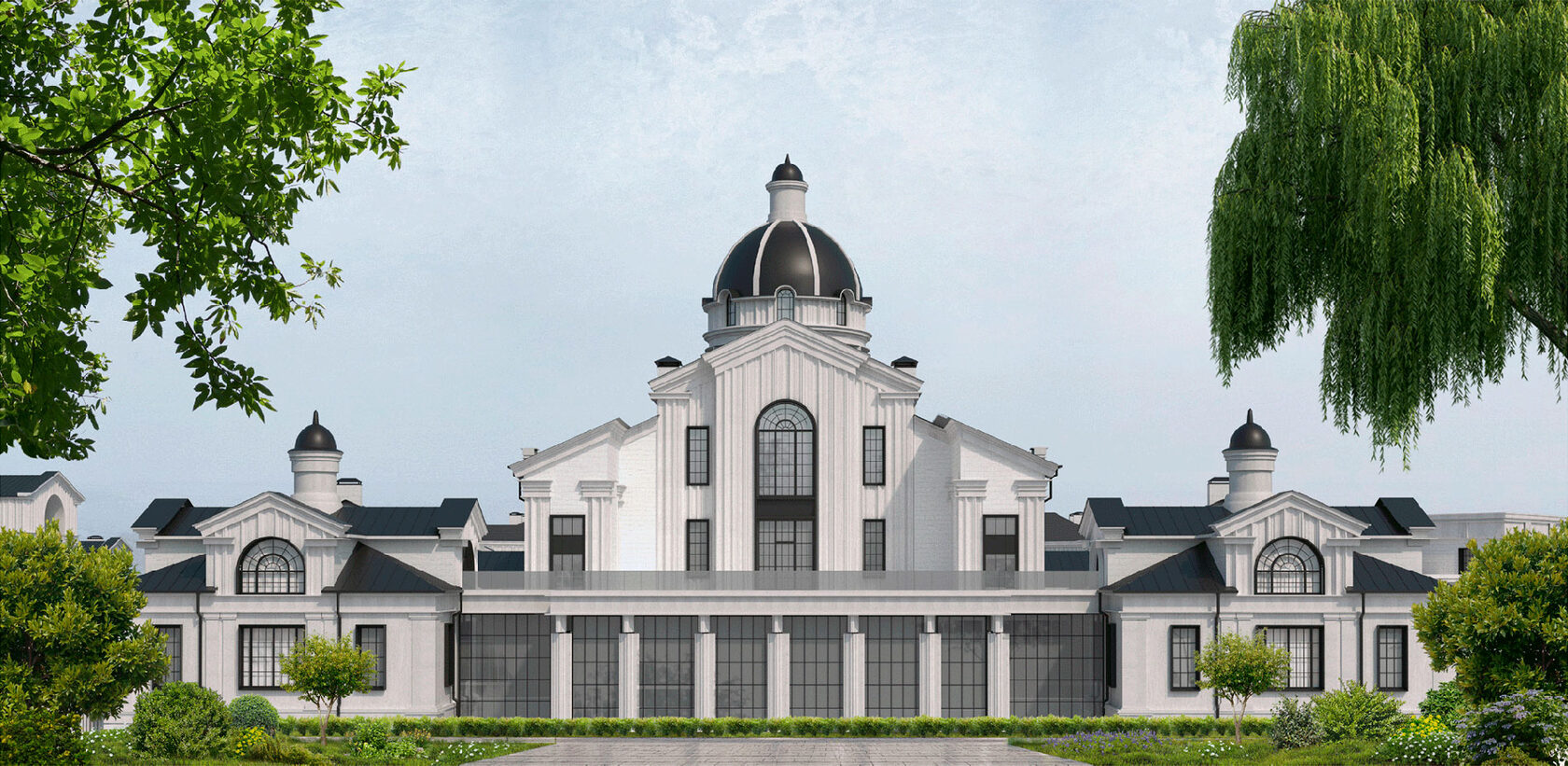 Berezhki. Five-star hotel and recreation complex