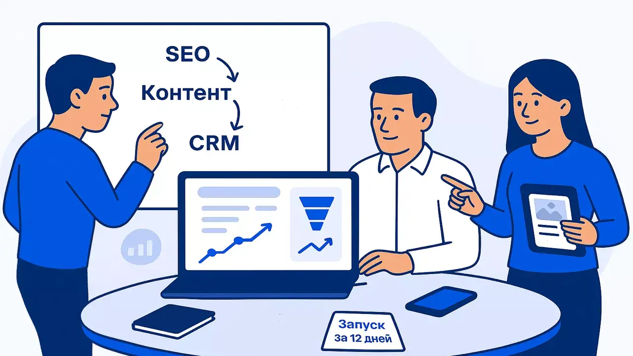 Специалисты маркетингового агентства Метриум разрабатывают стратегию