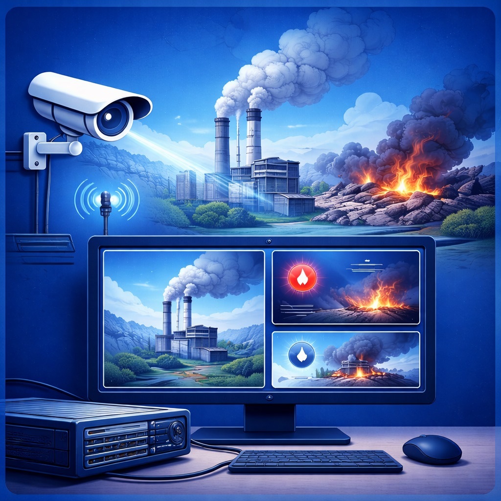 детекция дыма и огня