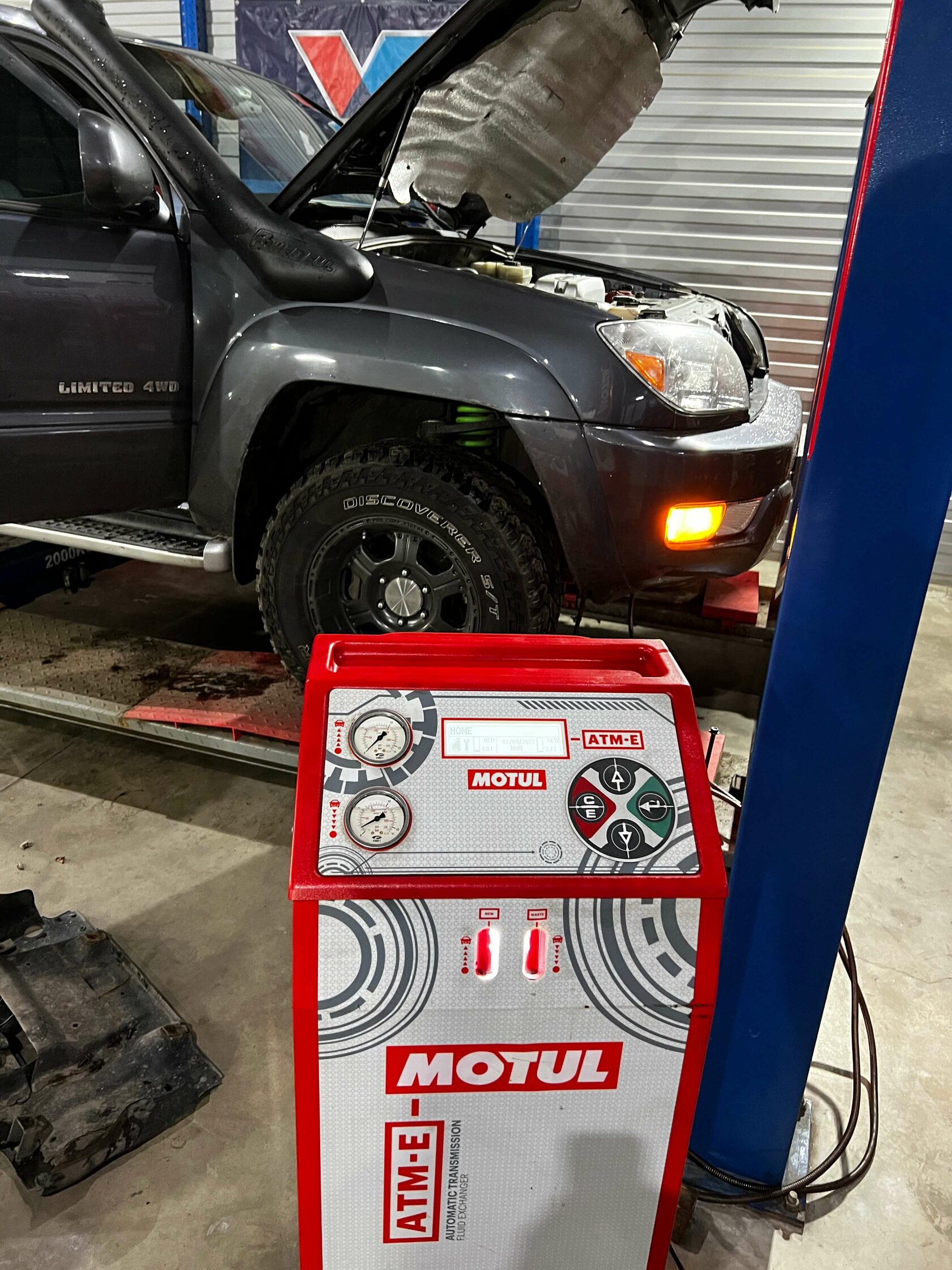 Установка Motul Evo для АКПП AISIN