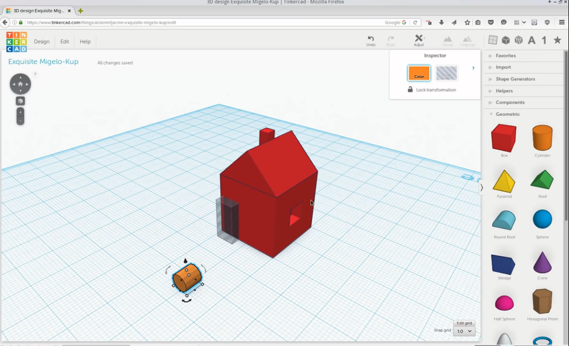 Программа для 3д моделирования tinkercad