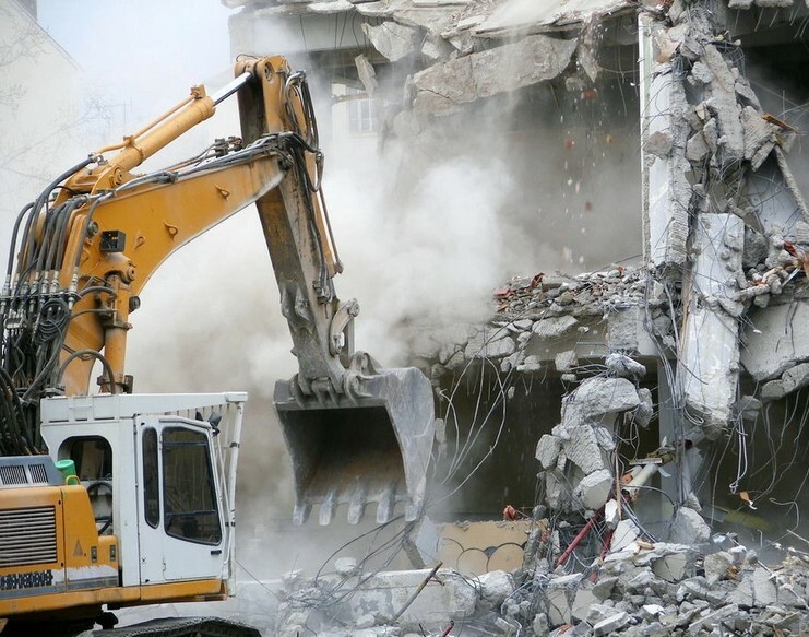 Демонтаж железобетонных конструкций - цена выгодная в СПБ и ЛО | ООО ВТМ