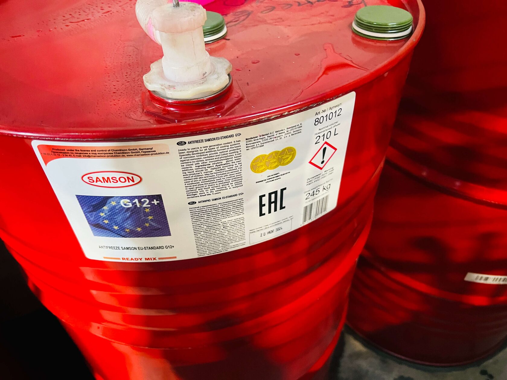 Антифриз Samson G12 для Nissan