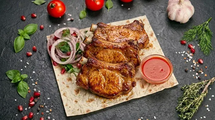 Курица, приготовленная в тандыре
