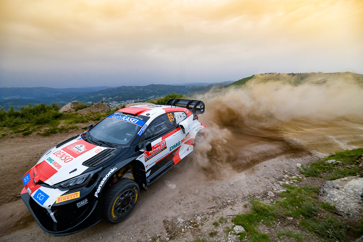 Калле Рованпера и Йонне Халттунен, Toyota GR Yaris Rally1, ралли Португалия 2022