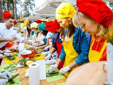 Заказать кулинарный тимбилдинг для компании Oriflame