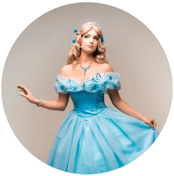 Аниматор принцесса Золушка Москве