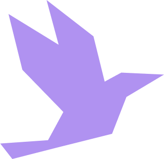 фиолетовая птичка 3