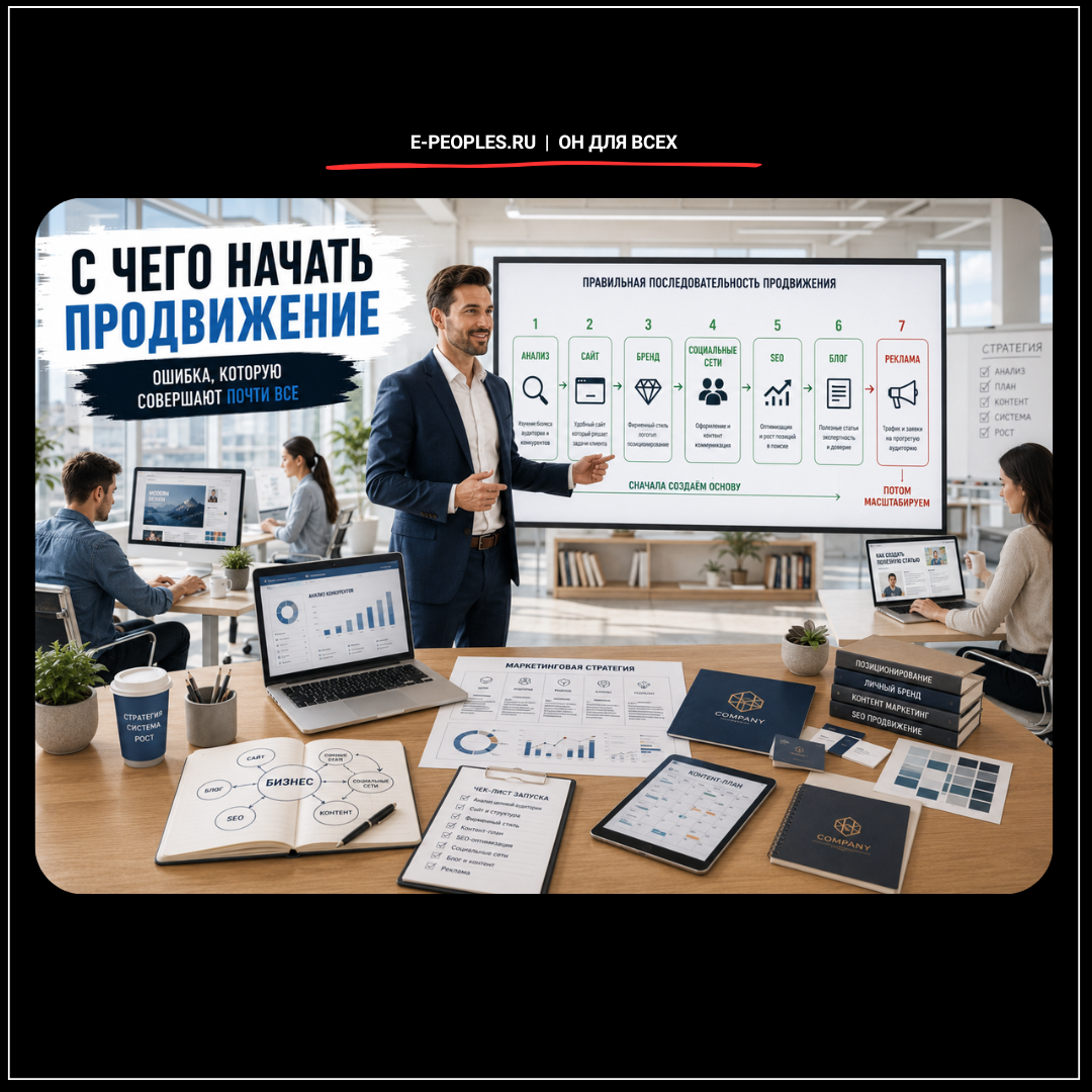 С чего начать продвижение
