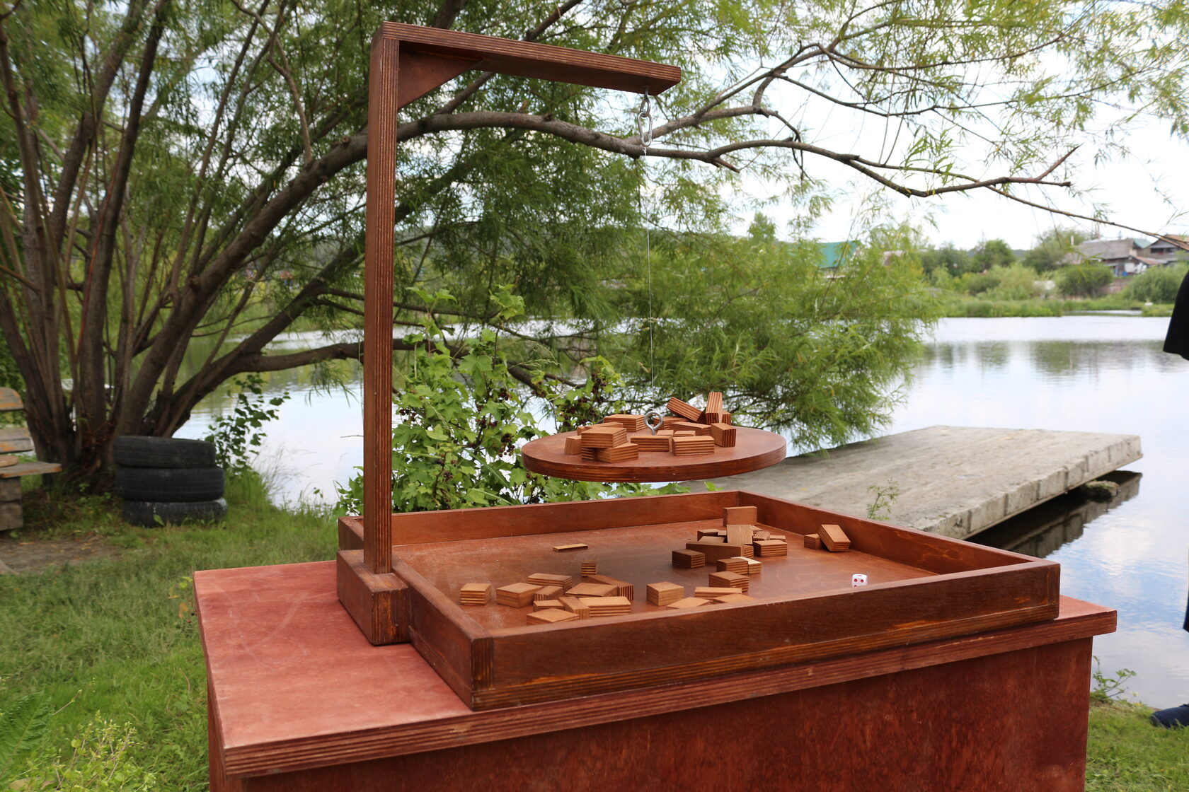 игровые аттракционы на природе