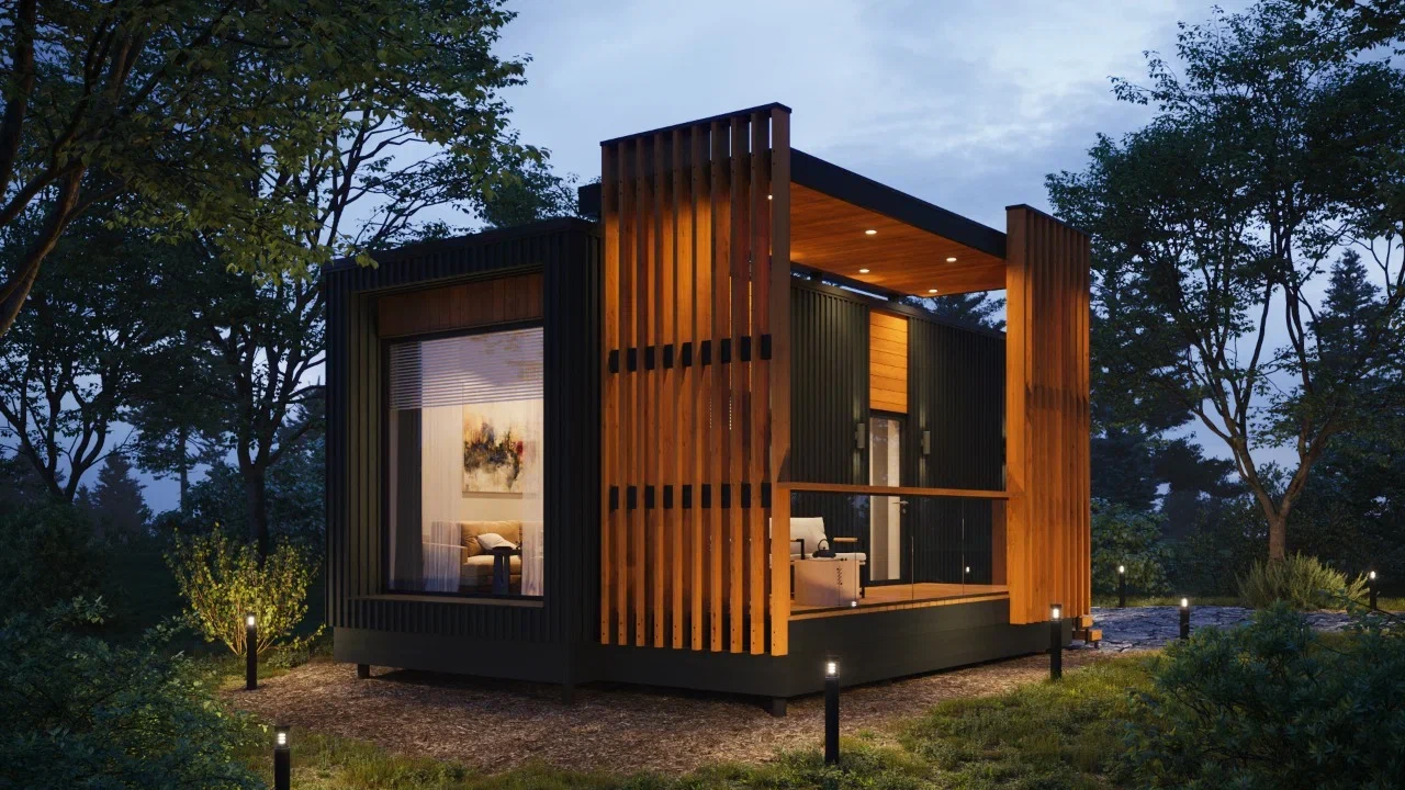 Современный модульных домов в Северская