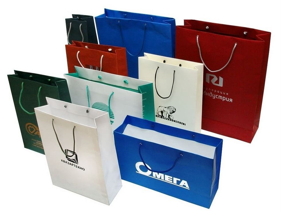 Изготовление пакетов с логотипом в Казахстане