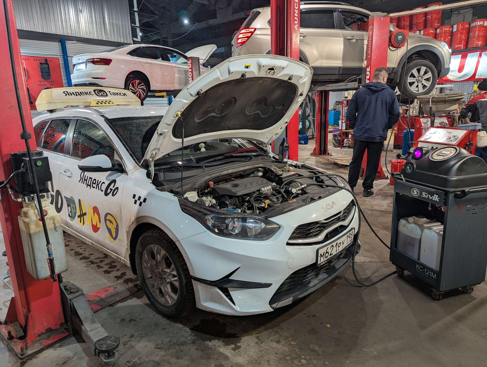 Проверка антифриза Kia Ceed рефрактометром