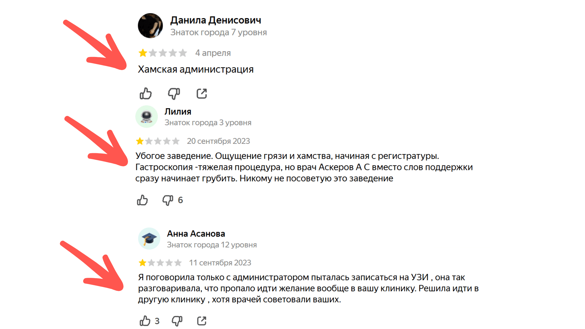 5 ошибок администратора, которые портят репутацию клиники в отзовиках