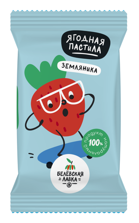 Ягодная пастила Белевская лавка земляника