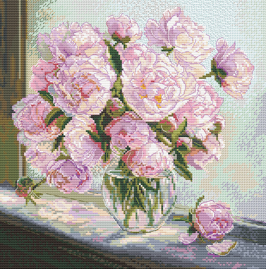 П-80 Пионы на окне