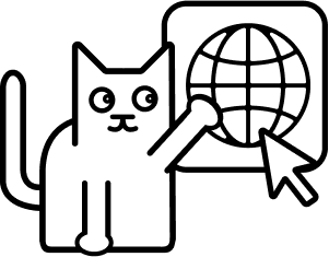 Кот с картой