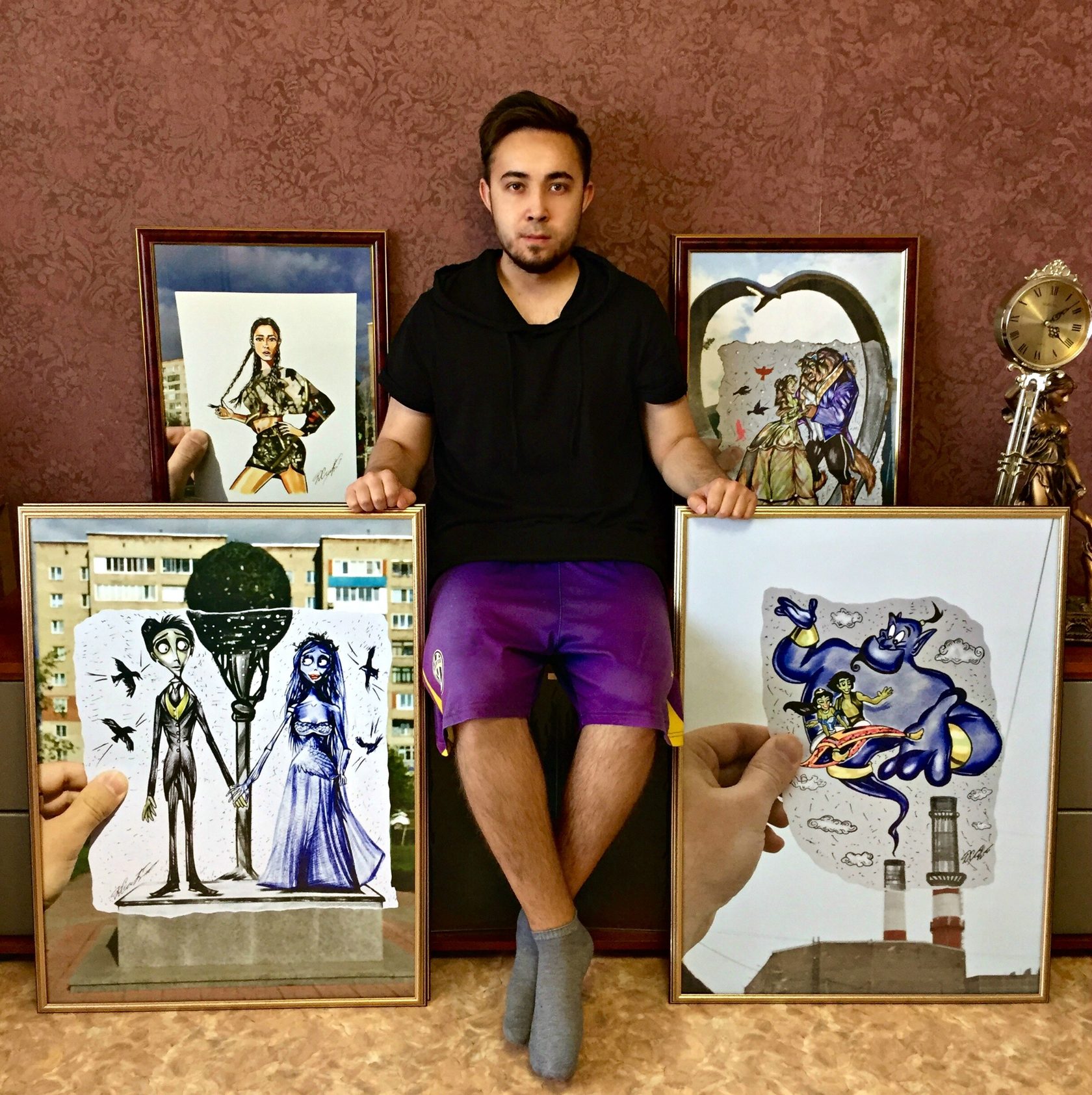 мужик рисует картины членом Членом картины мужик рисует