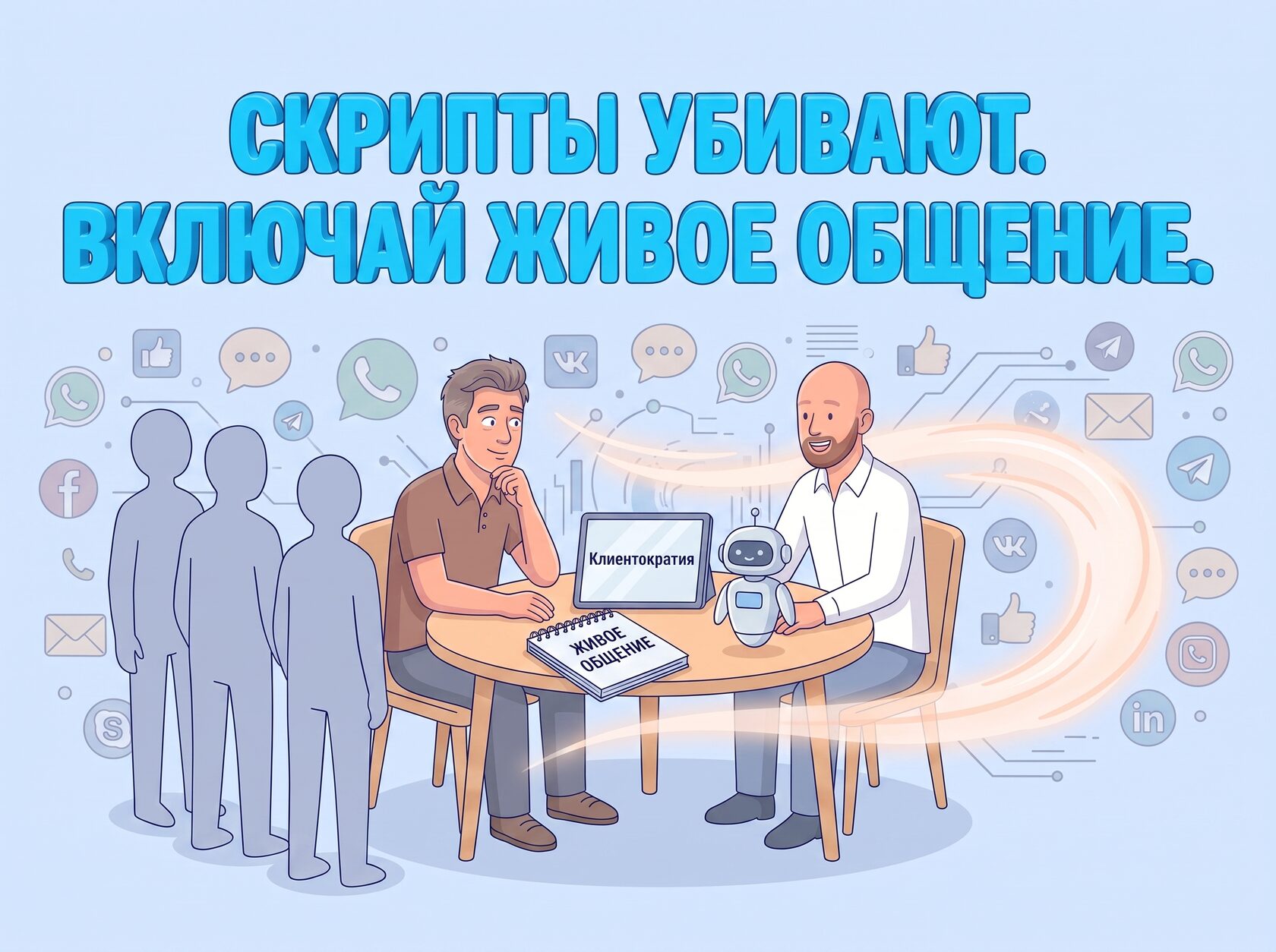 Клиентократия вместо скриптов: взаимоотношения с клиентами