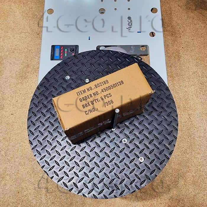 wrapping boxes in stretch film 4eco112