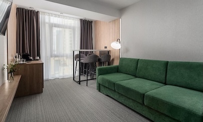 Люкс двухкомнатный by City Park номер в сити парк отель