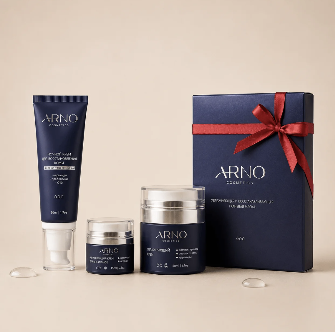 Набор «Идеальный баланс» — увлажнение и восстановление кожи ARNO Cosmetics