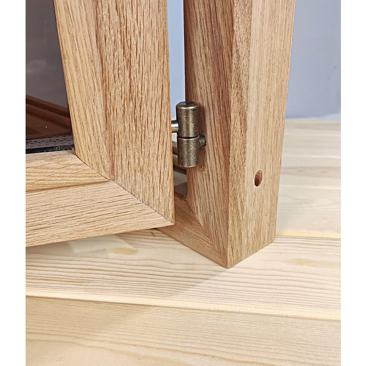  дубовое окно премиум петли