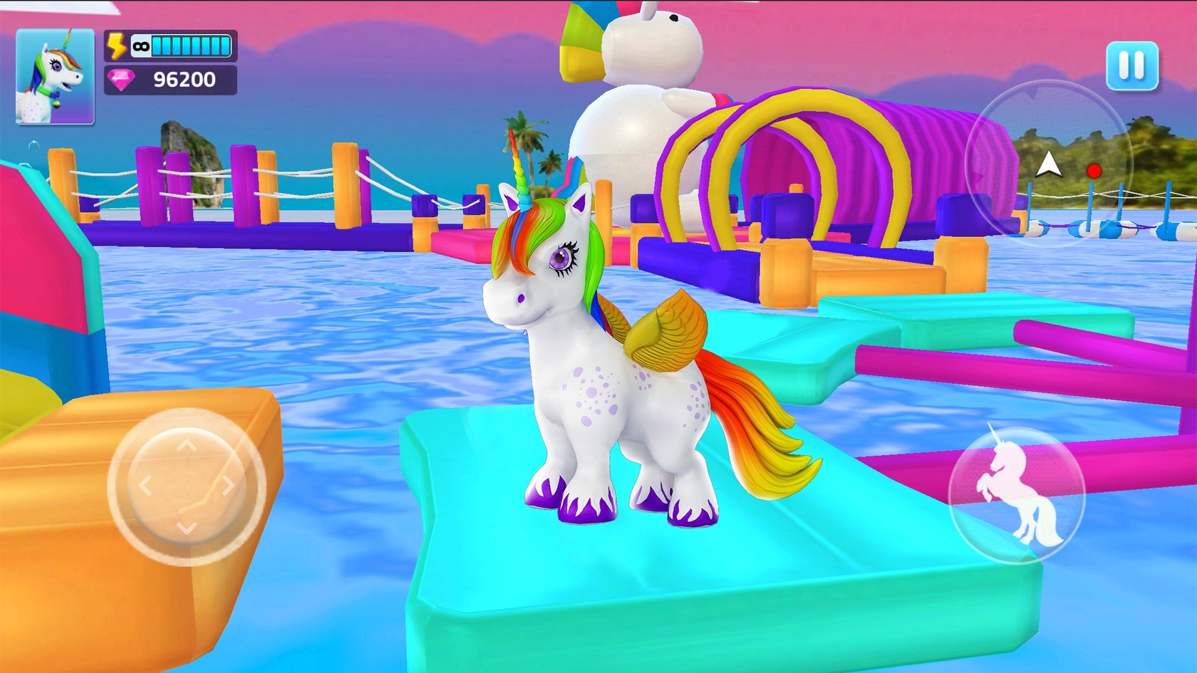 Game preview for Baby Unicorn: Simulator Games