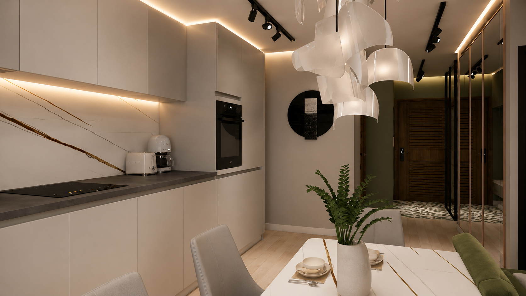 Квартира 49 м² — MAKDESIGN STUDIO