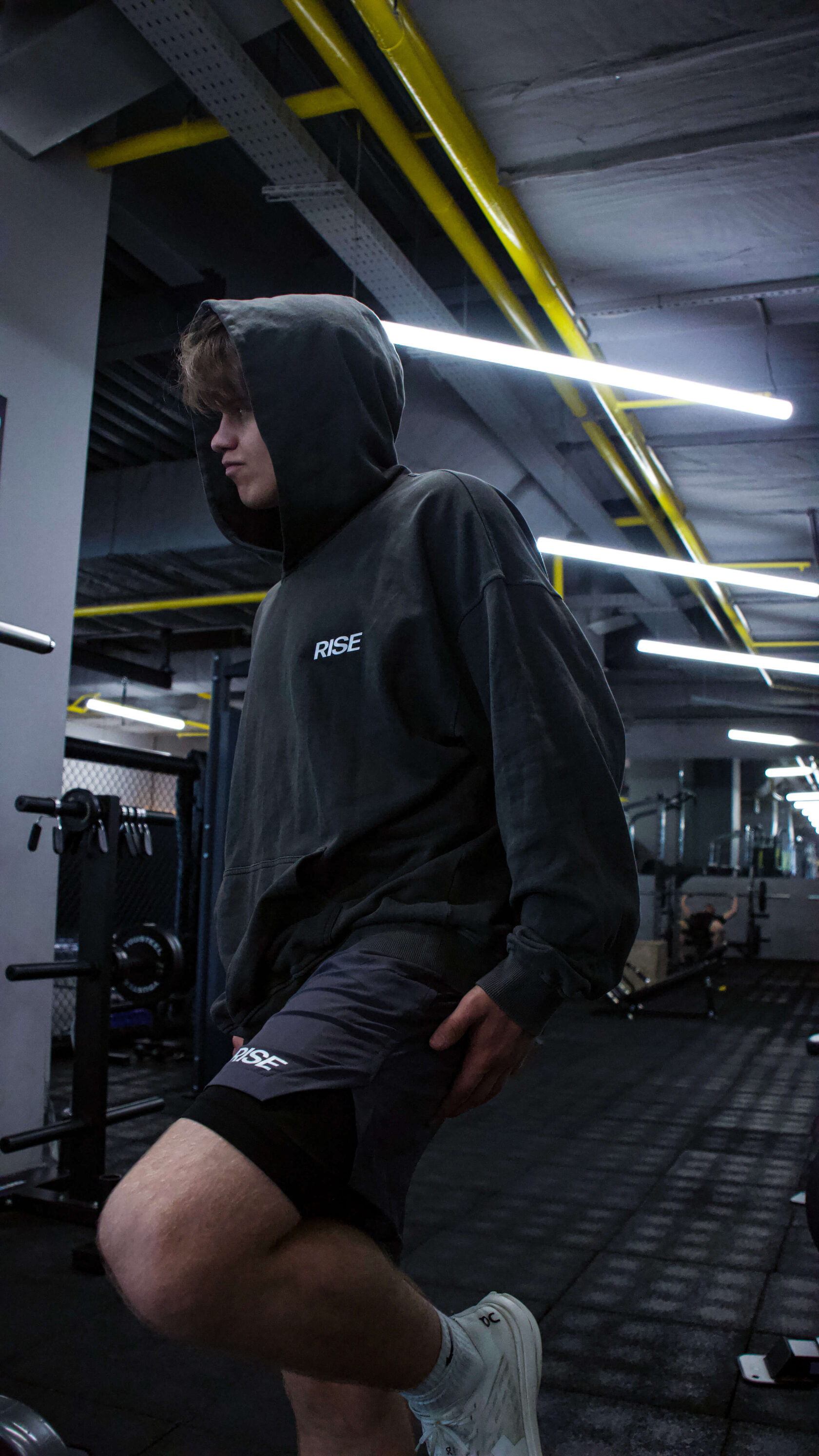 Спортивные шорты Rise для тренировок темно-серые