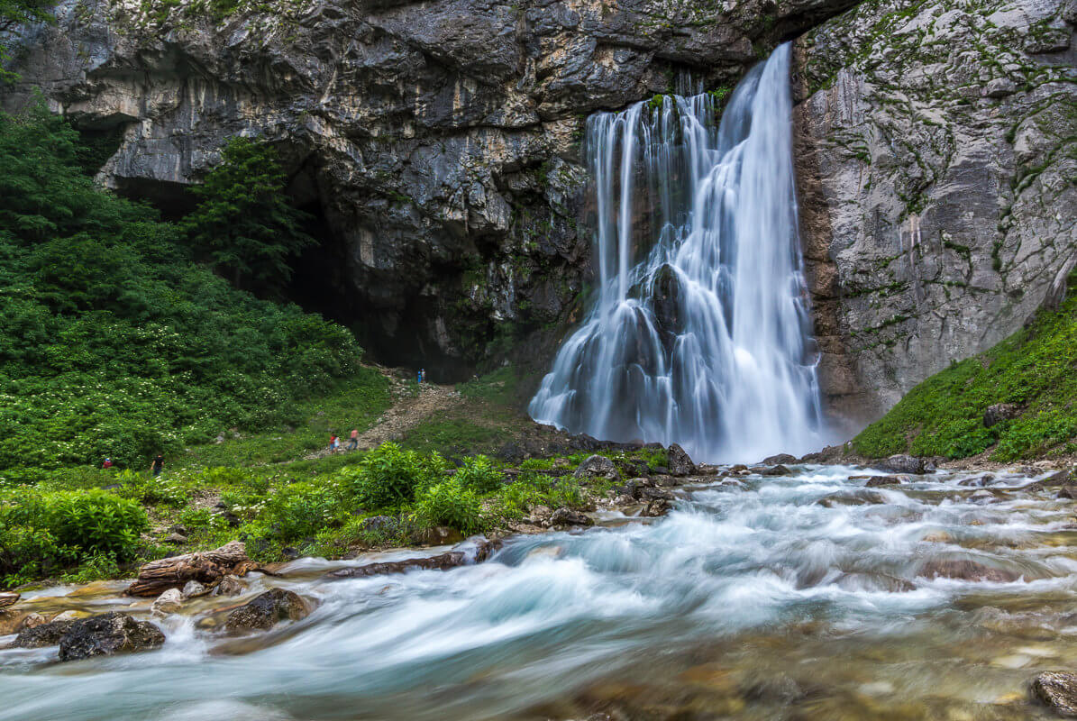 Водопад в абхазии фото